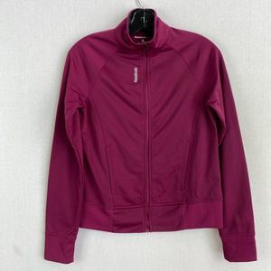REEBOK Purple Zip Up Jacket